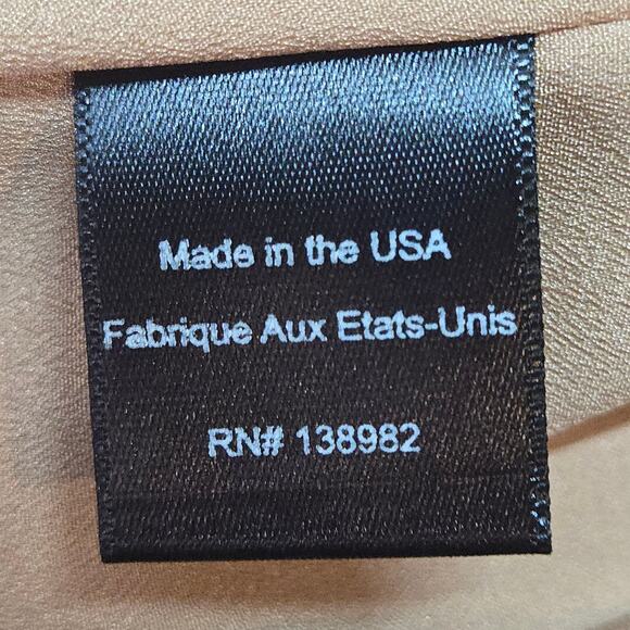 Dress the Population Anna White Crochet Short Sleeve Mini Dress Size Large - Picture 6 of 7